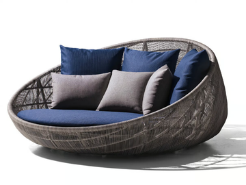 CANASTA '13 - 2 seater polyethylene garden sofa by B&B Italia Outdoor - view 2